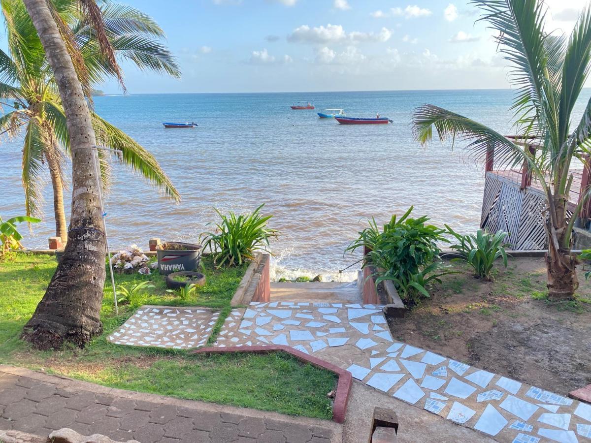 Las Palmeras Oceanview Hotel And Dive Center Малий Кукурудзяний острів Екстер'єр фото